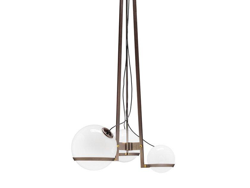 Metal pendant lamp | Bubble Bobble by Arketipo