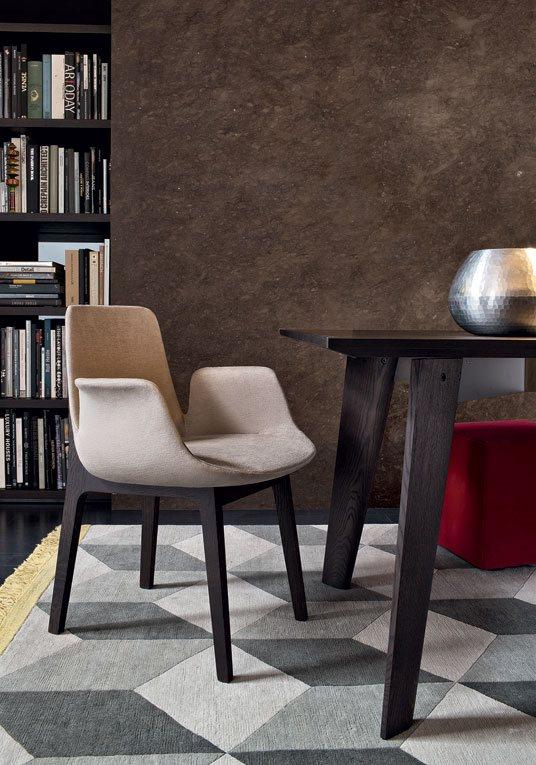 Rectangular wooden table | Howard by Poliform