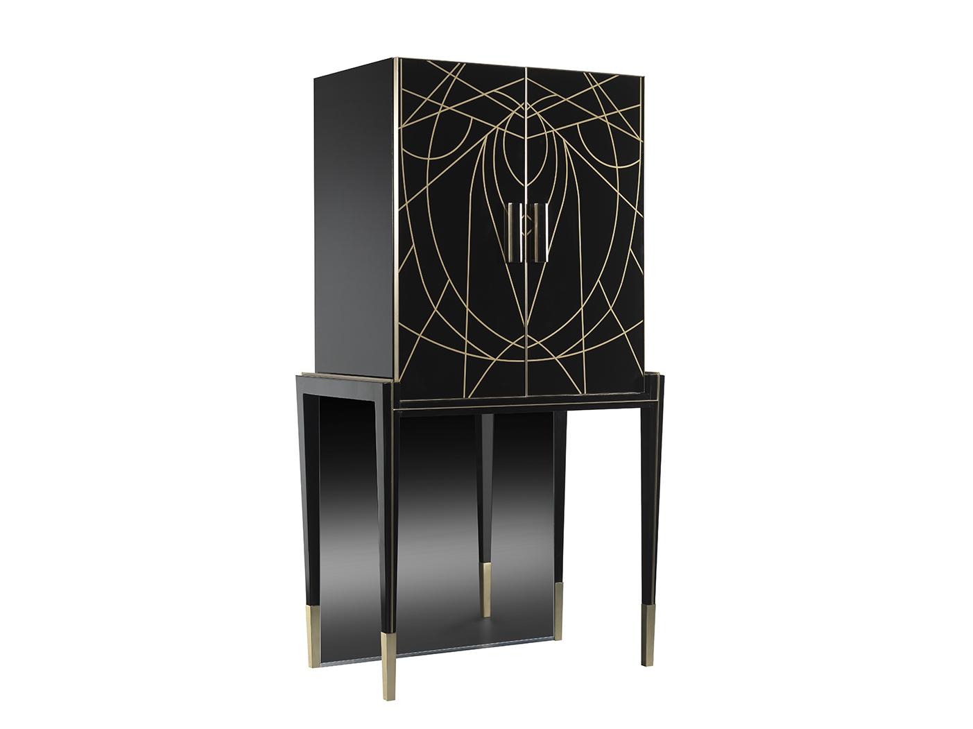 Wooden bar cabinet | Belle Epoque by Reflex
