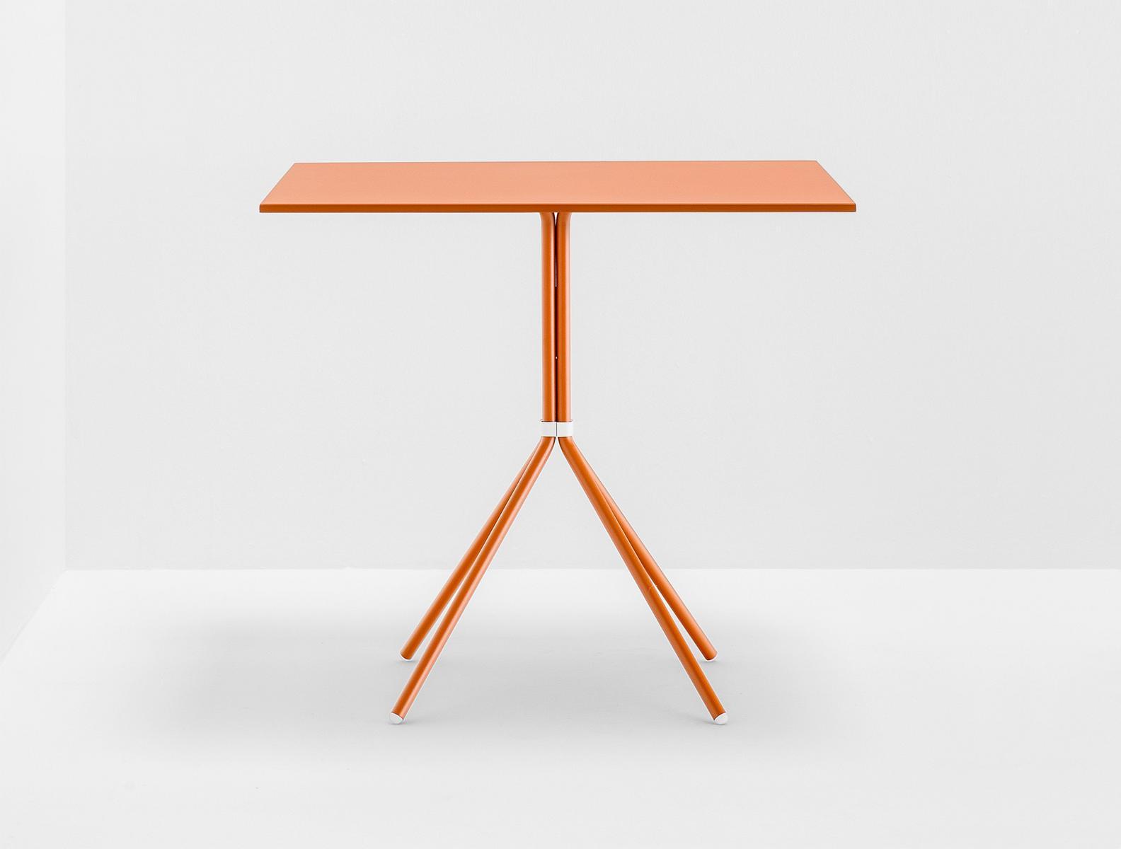 Steel garden side table | Nolita 5454 by Pedrali