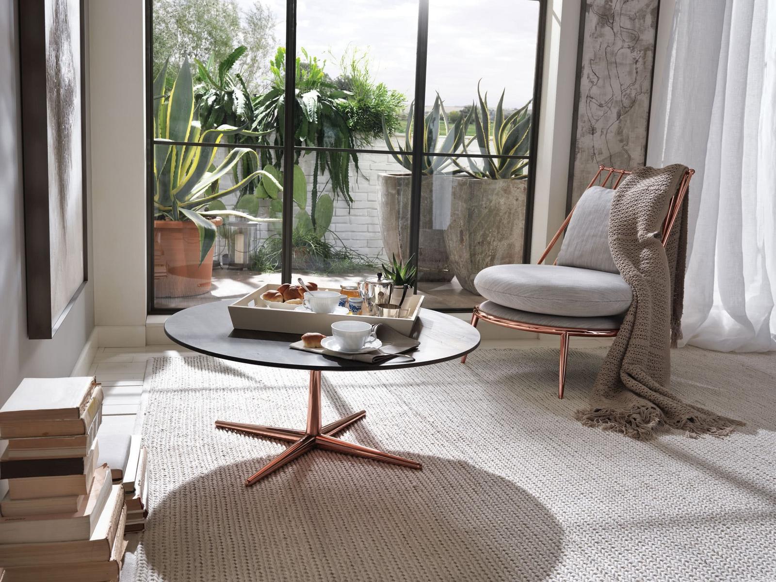 Metal armchair | Aurora by Cantori