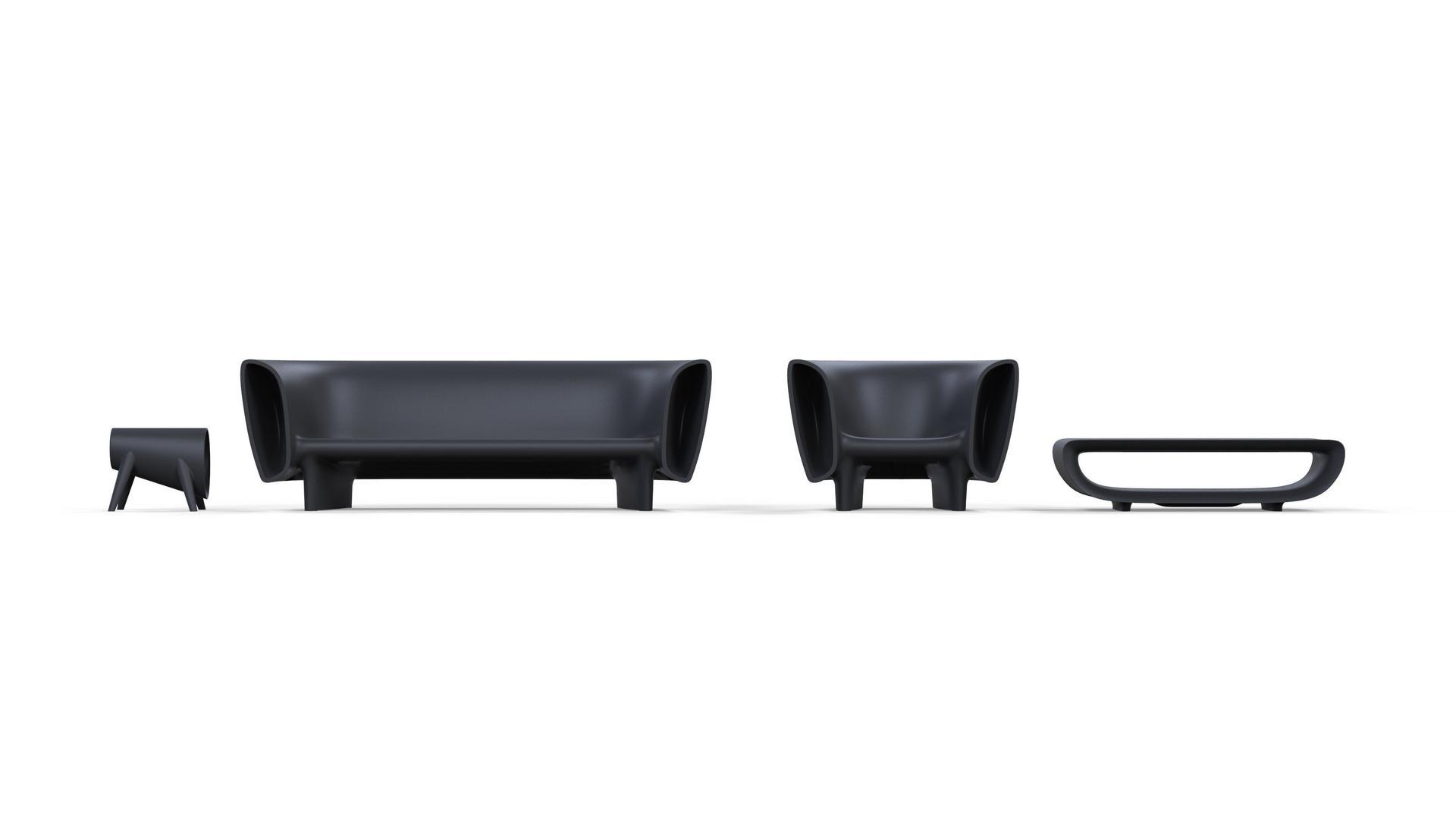Garden armchair with armrests | Bum Bum by Vondom