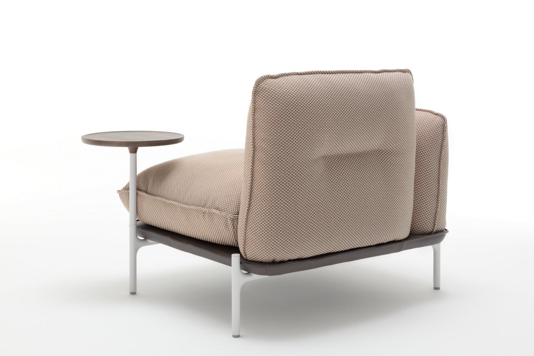 Fabric armchair with armrests | 515 Addit by Rolf Benz