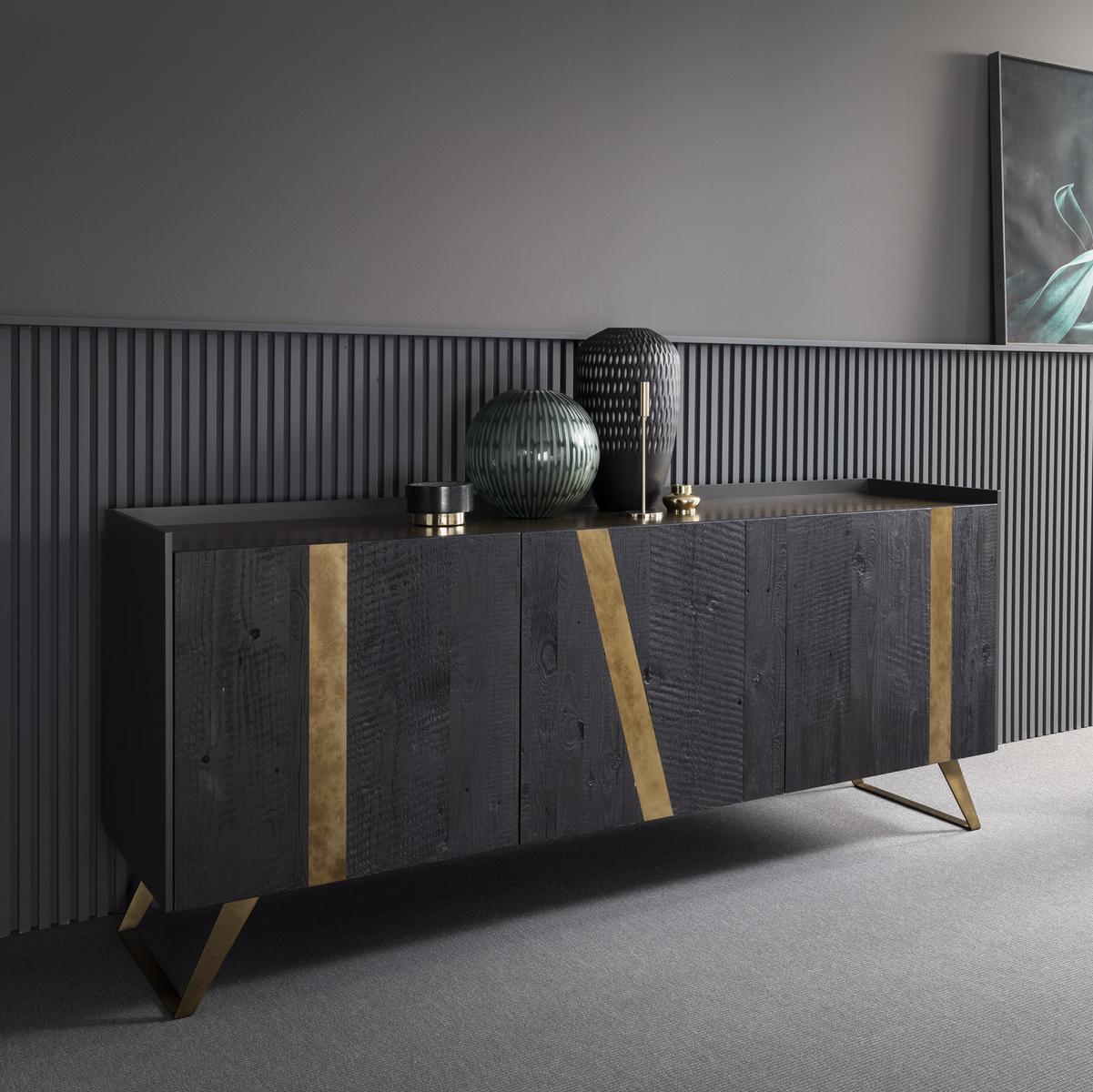 Oak sideboard with doors | Elly by Altacorte