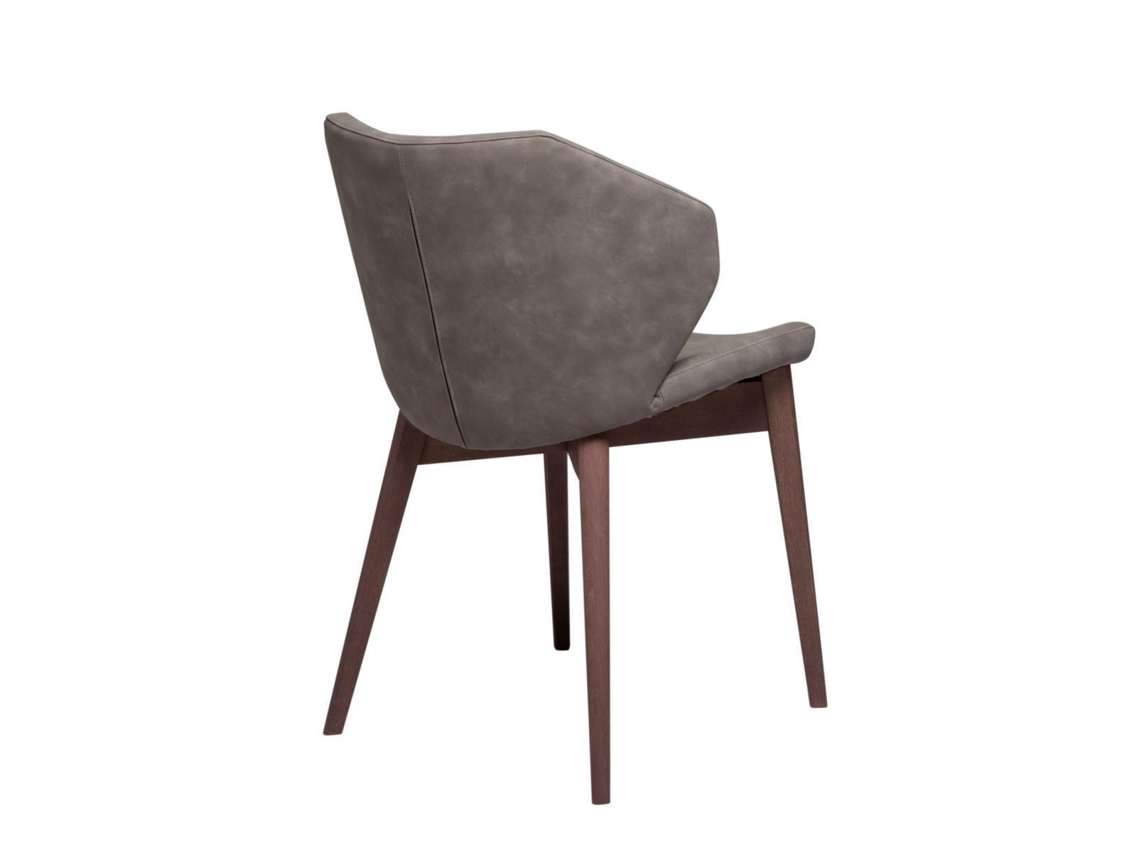 Upholstered chair with wooden base | Glam by Tonin Casa