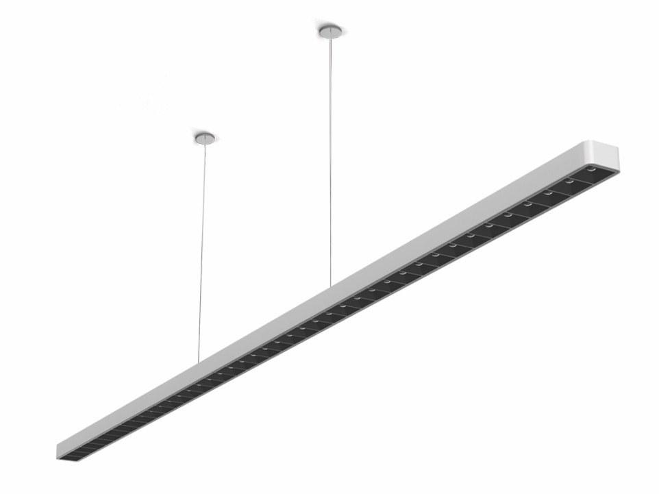 LED extruded aluminium pendant lamp | Super Line by Flos