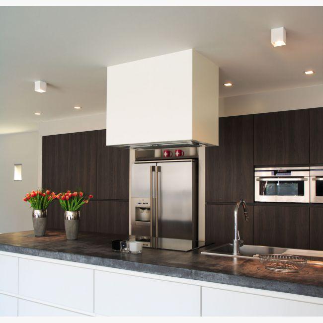 Square ceiling spotlight | Boxy by Delta light