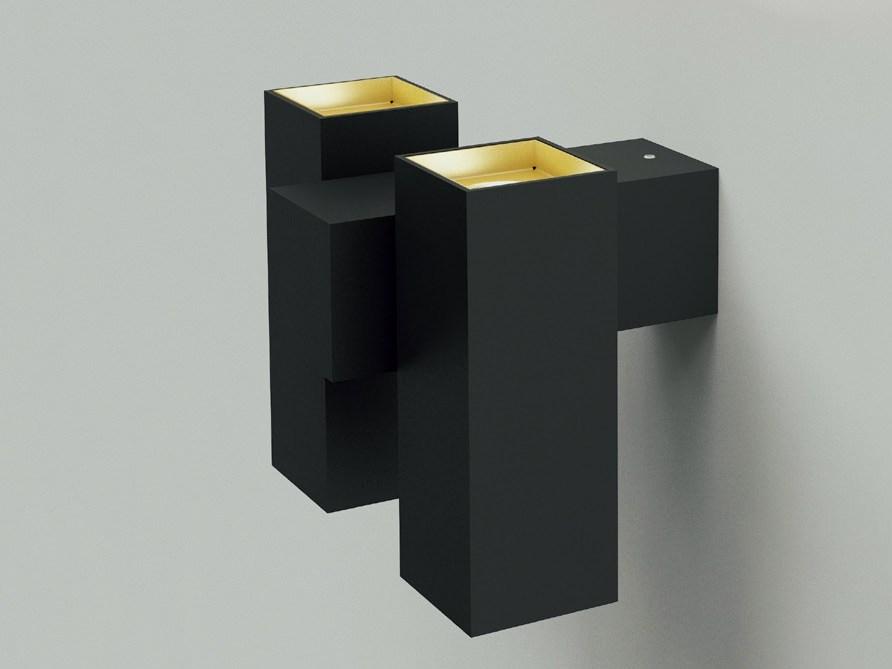 LED wall-mounted adjustable aluminium spotlight | Skyline by Dark