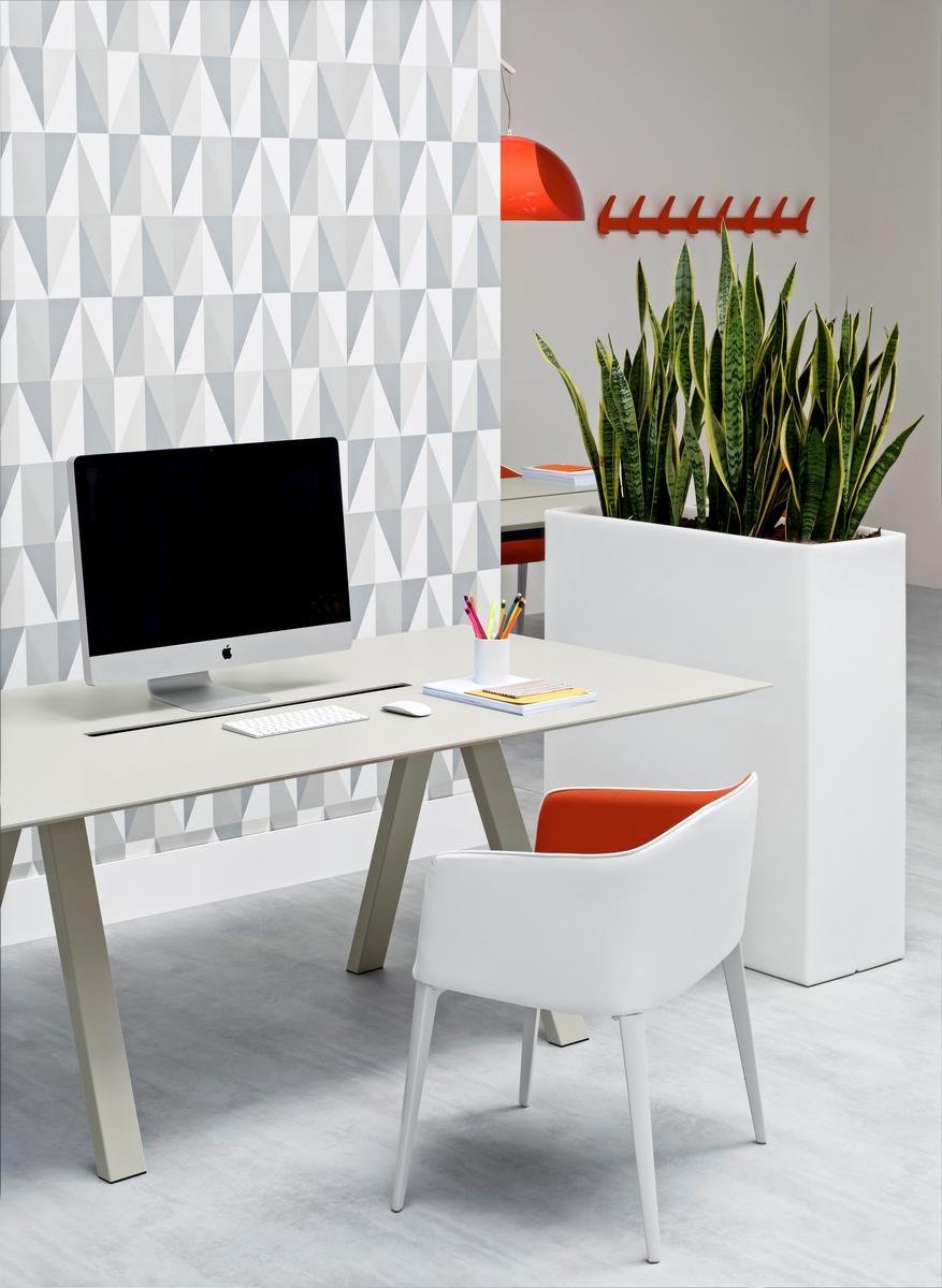 Chair with castors | Laja Wings 889f by Pedrali