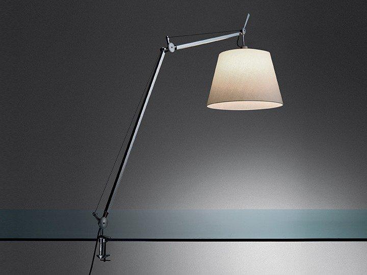 Parchment paper table lamp | Tolomeo Mega Table by Artemide