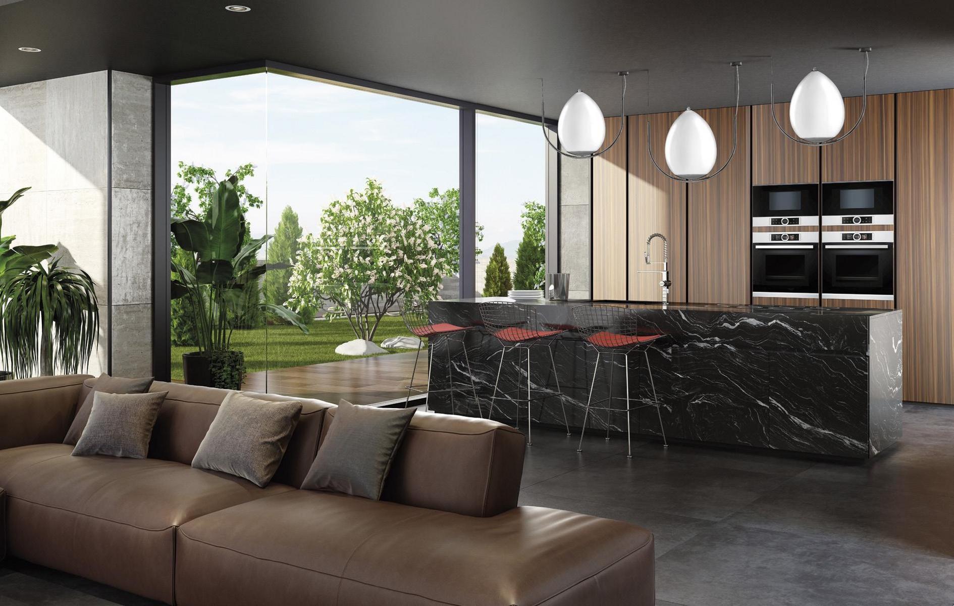 Handmade blown glass pendant lamp | Cocò by Aiardini lighting