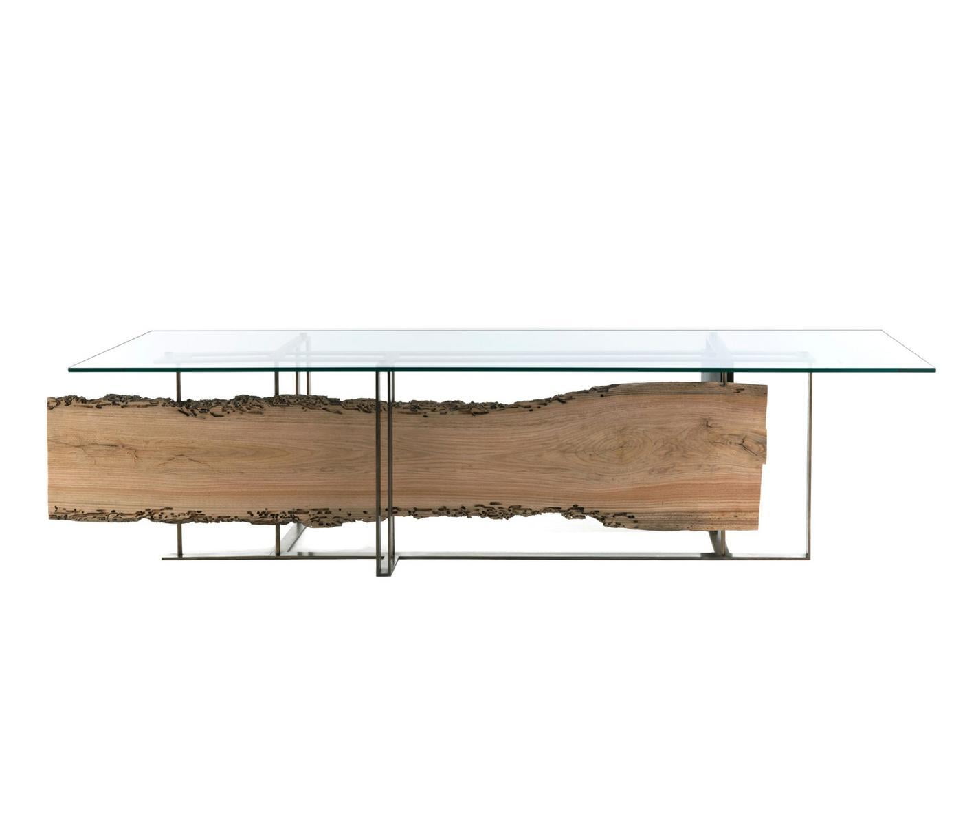 Rectangular glass table | Cornice by Riva 1920