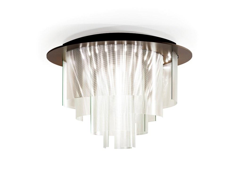 LED glass chandelier | Aria by Reflex