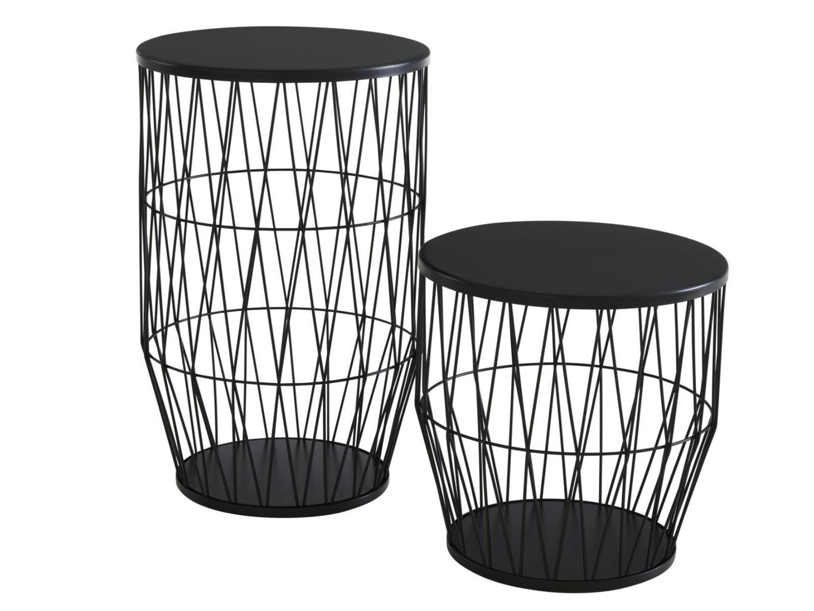 Round steel coffee table | Azabu by Ligne Roset