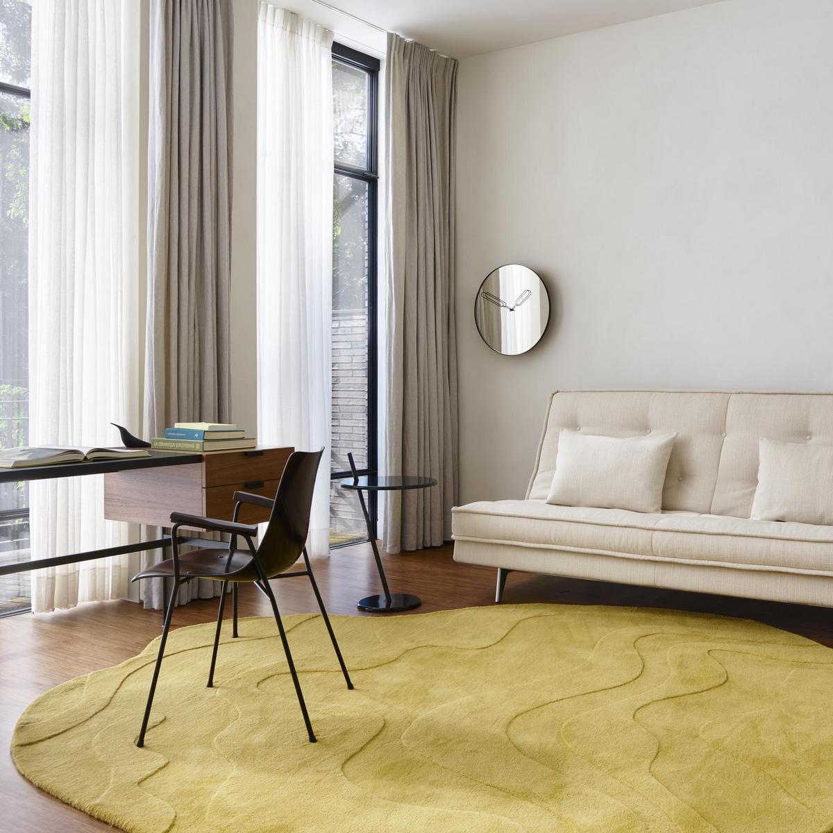 Round steel high side table | Good Evening by Ligne Roset