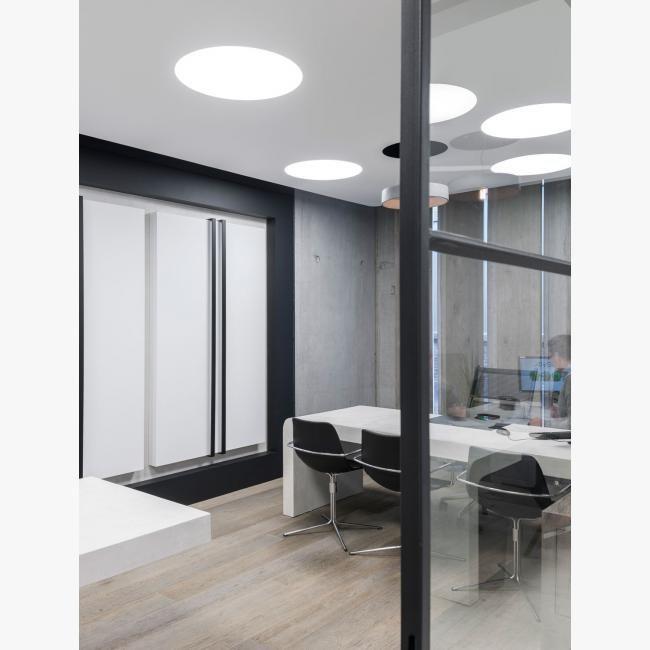 LED recessed ceiling lamp | Supernova Trimless 125 by Delta light