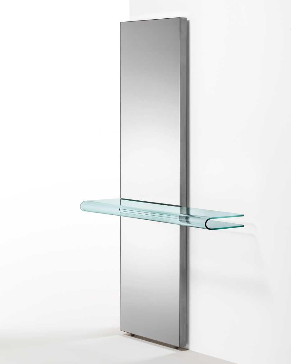 Rectangular glass mirror | Let Me See by Fiam