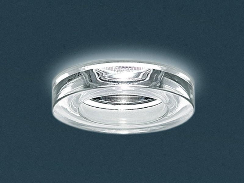 LED recessed glass spotlight for false ceiling | Iside 2 I by Leucos