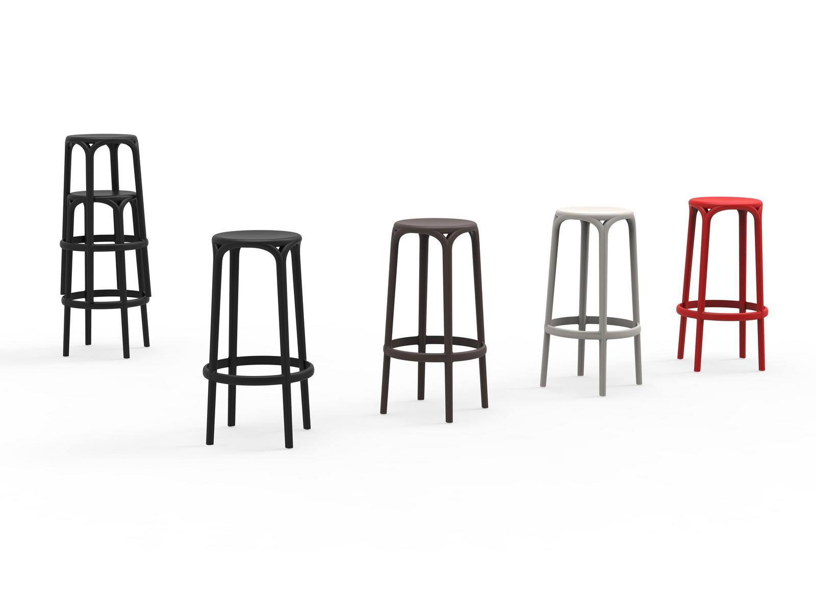 High stool | Brooklyn by Vondom