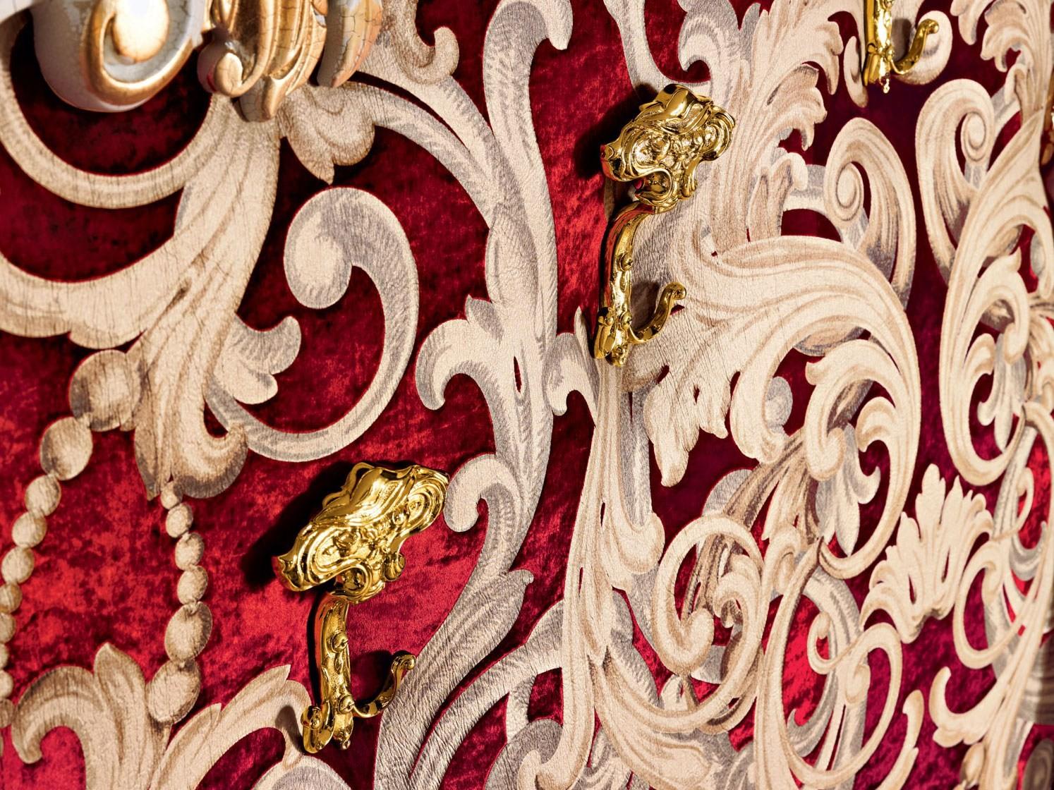 Wall-mounted solid wood coat rack | 11623 by Modenese Gastone