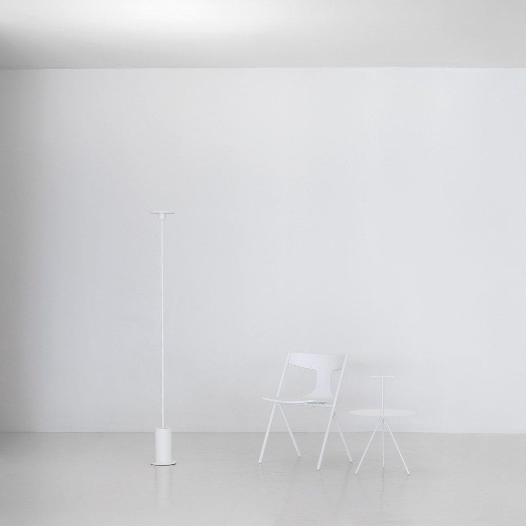 LED aluminium floor lamp with dimmer | Up by Arkoslight