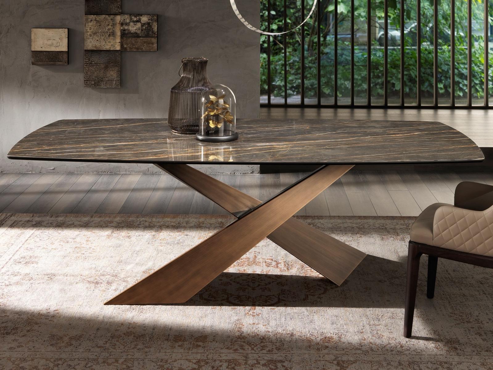 Rectangular table | Living by Riflessi