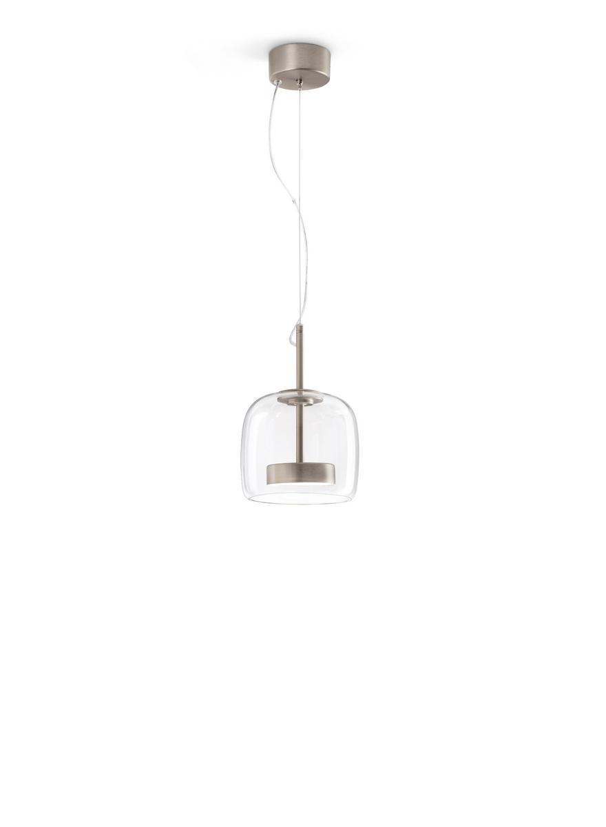 LED direct light blown glass pendant lamp | Jube Sp 1 by Vistosi