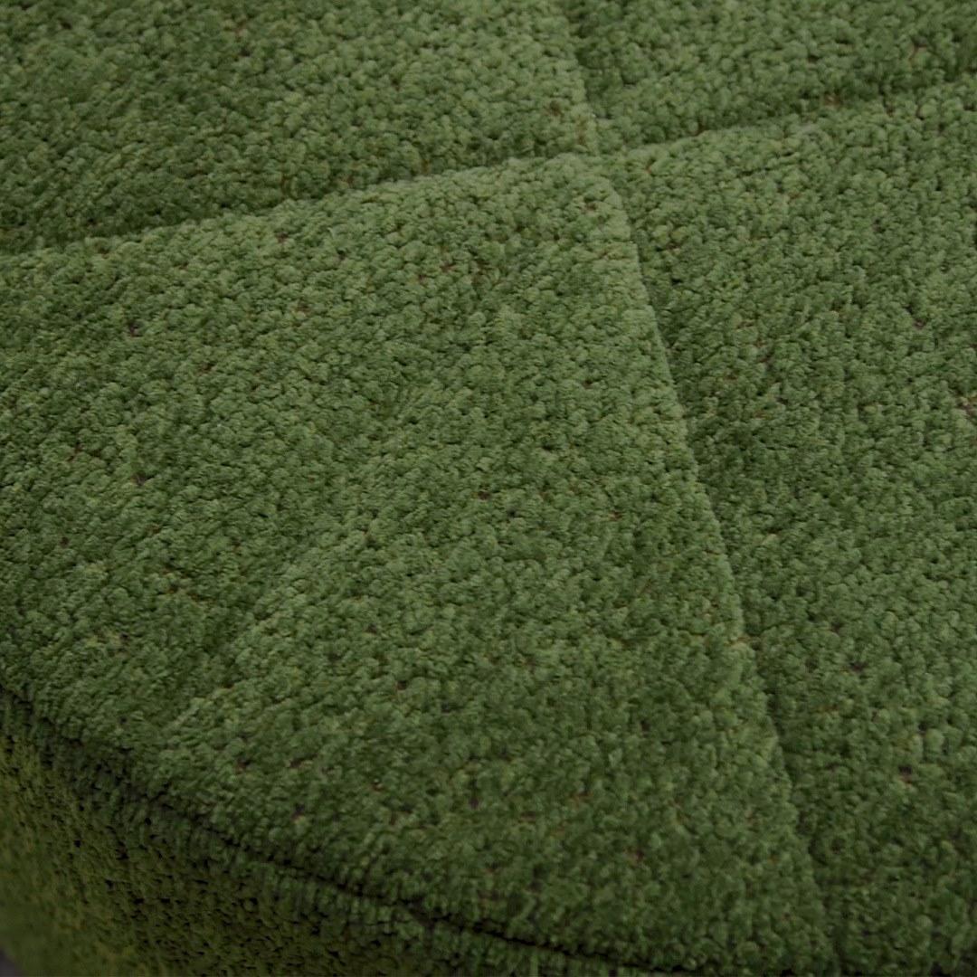 Round fabric pouf | Moon by Flou