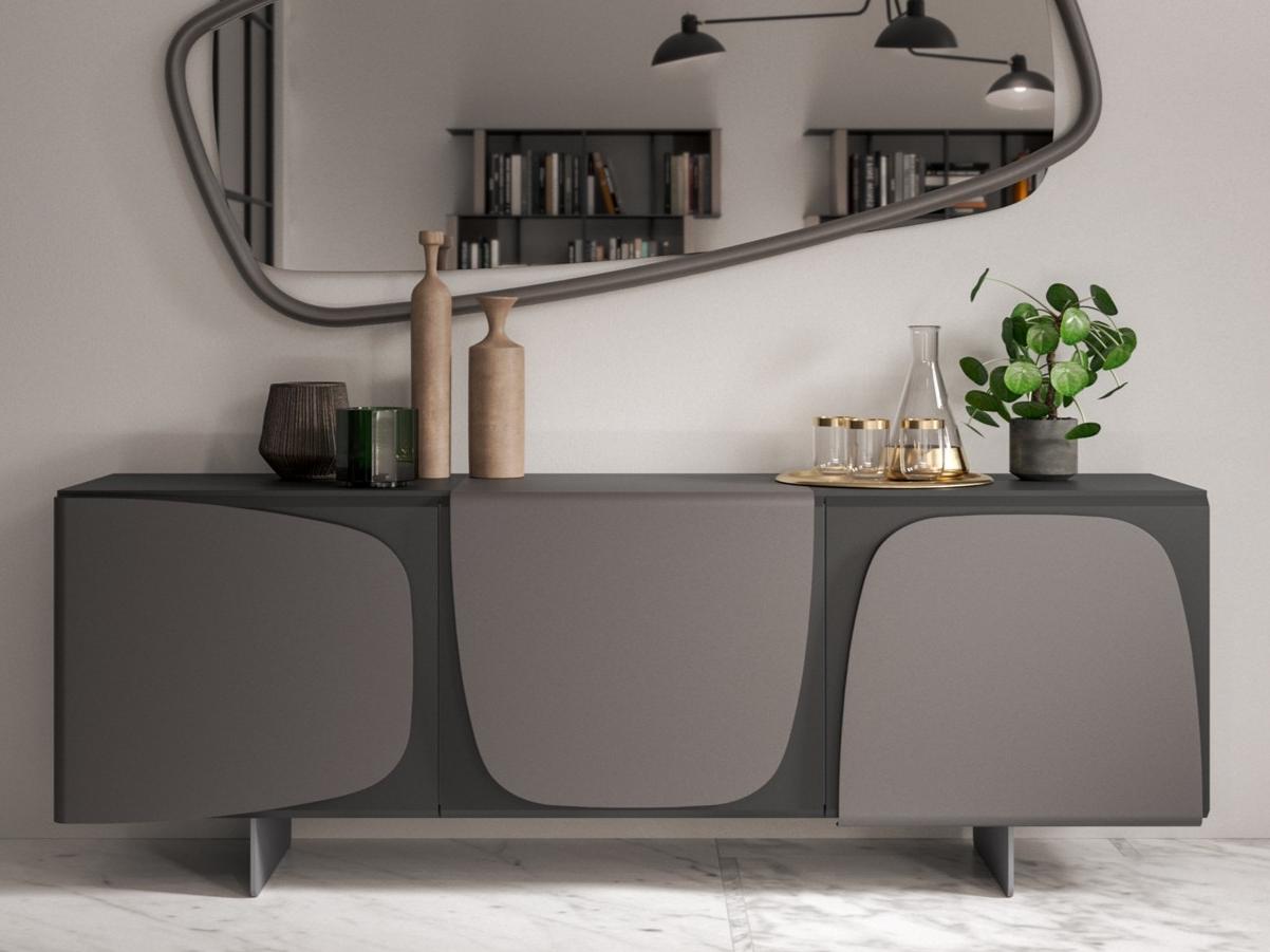 Sideboard with doors | Trilogy by Ozzio Italia