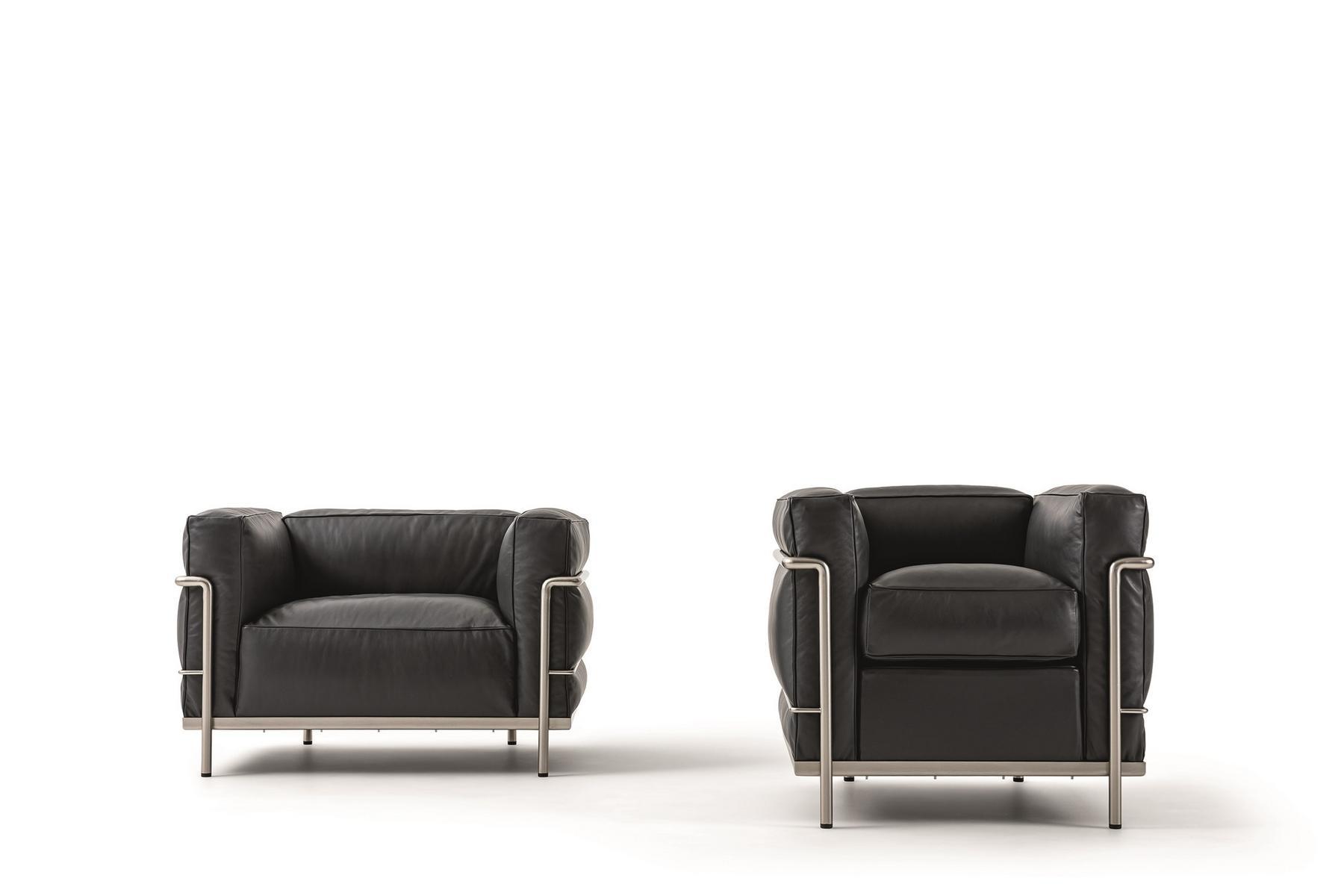 Armchair with armrests | 003 Lc3 Fauteuil Grand Confort Durable by Cassina