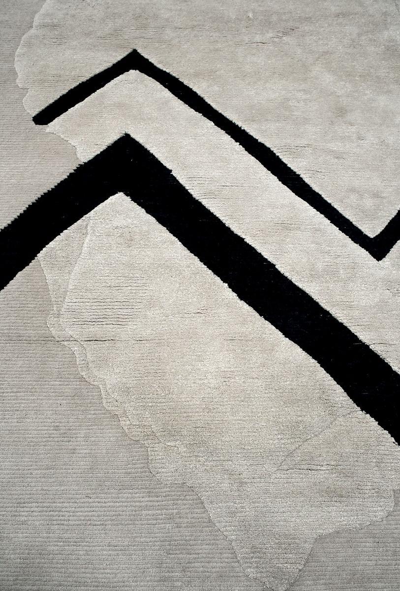 Rectangular fabric rug | Atlas Pattern 2 by Baxter