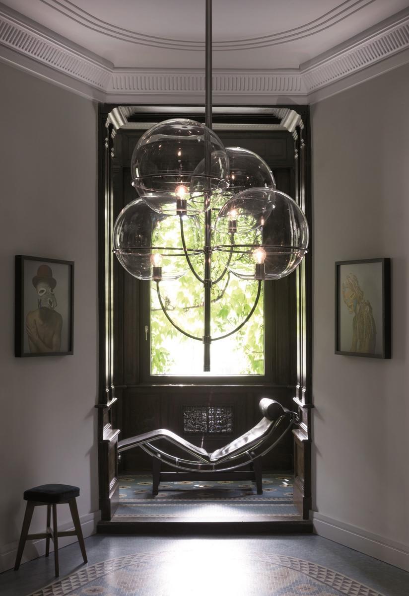 Glass pendant lamp | Lyndon - 450 by Oluce