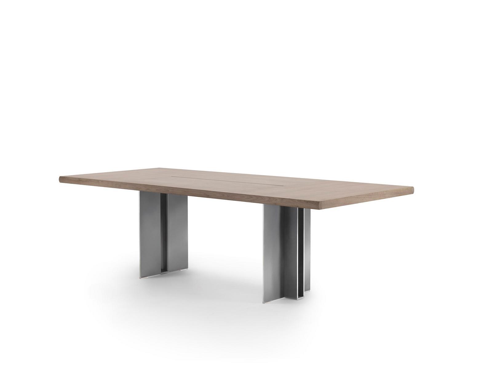 Rectangular wooden table | Spello by Flexform