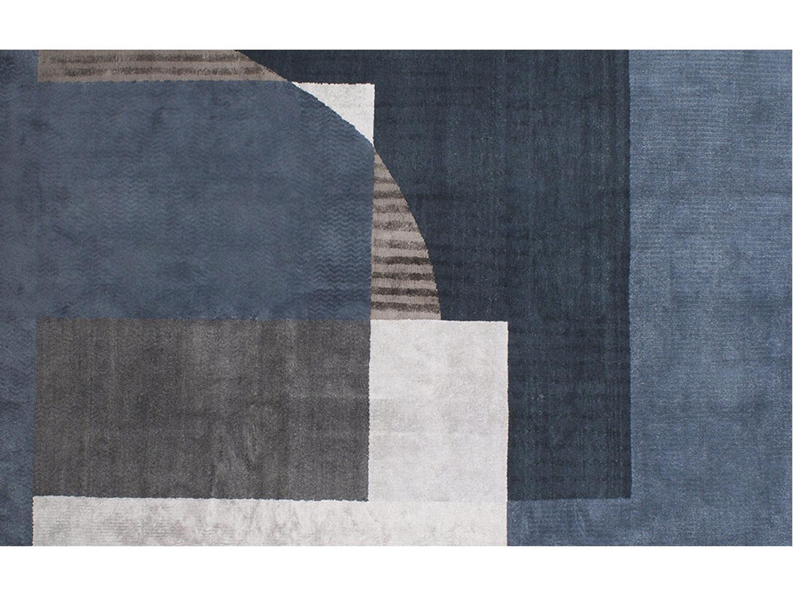 Handmade rectangular rug | Borderland by Baxter