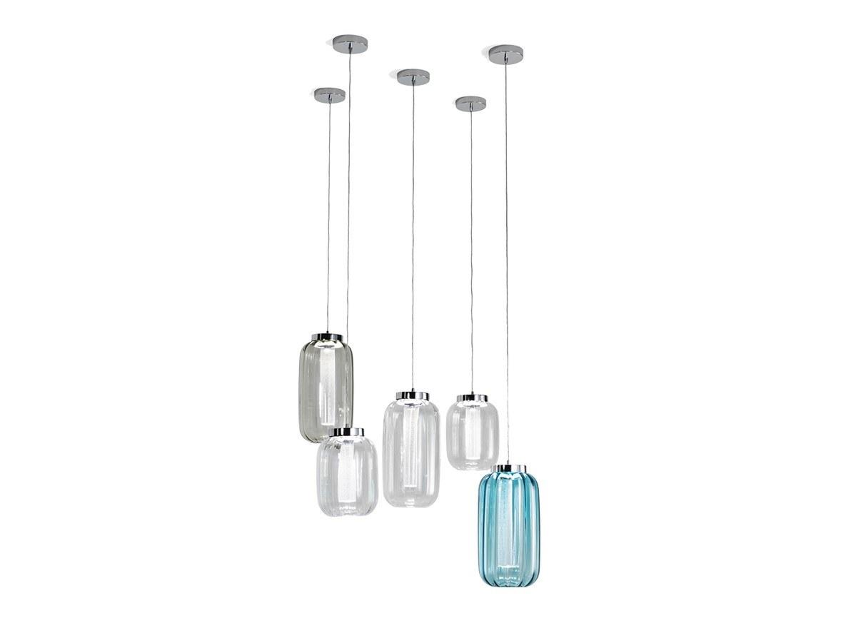 LED glass pendant lamp | Lanterna by Reflex