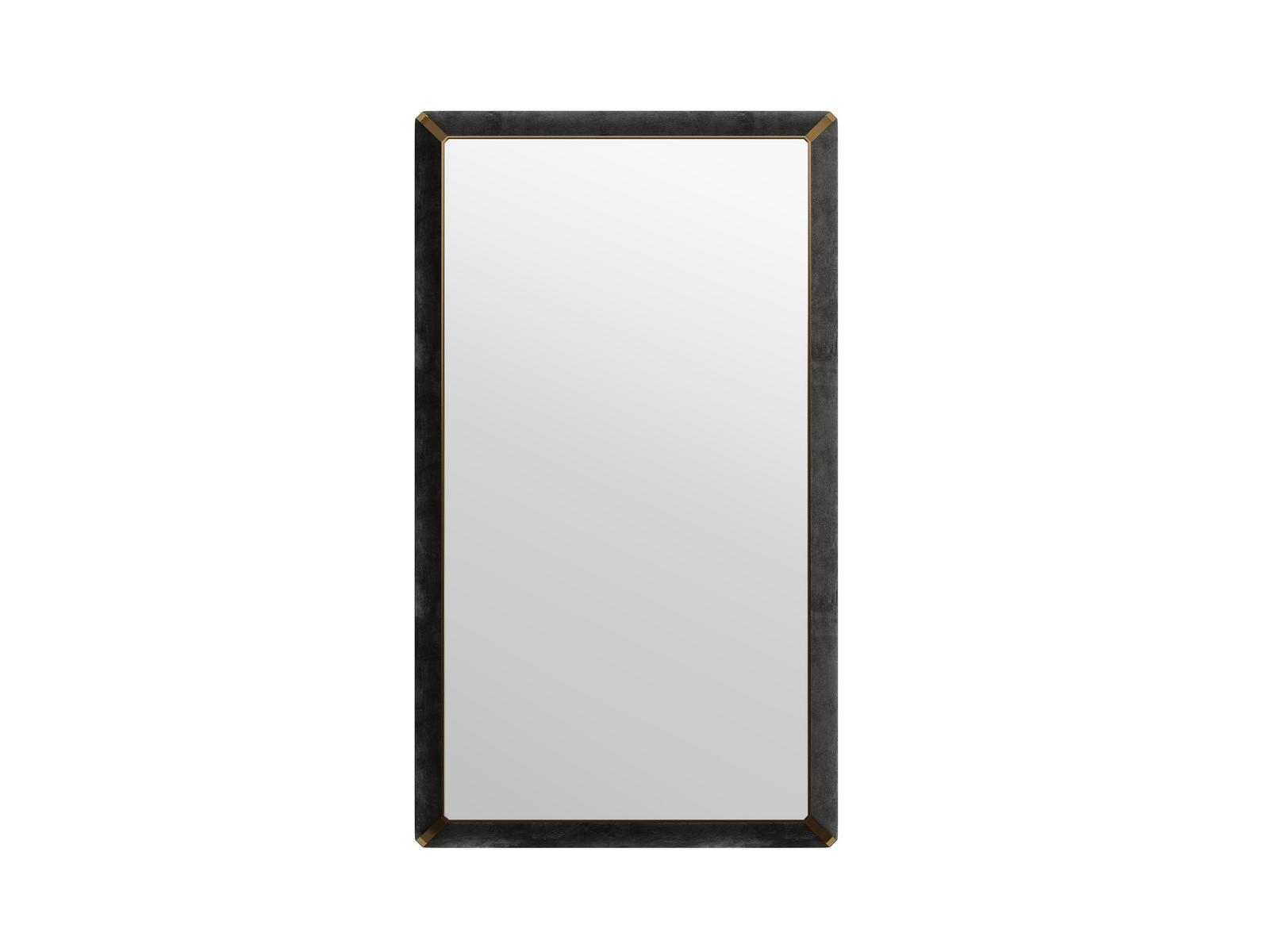 Rectangular framed wooden mirror | Orion R by Capital Collection