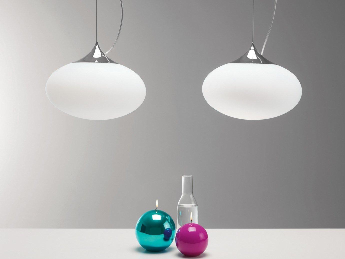 Opal glass pendant lamp | Zeppo by Astro lighting