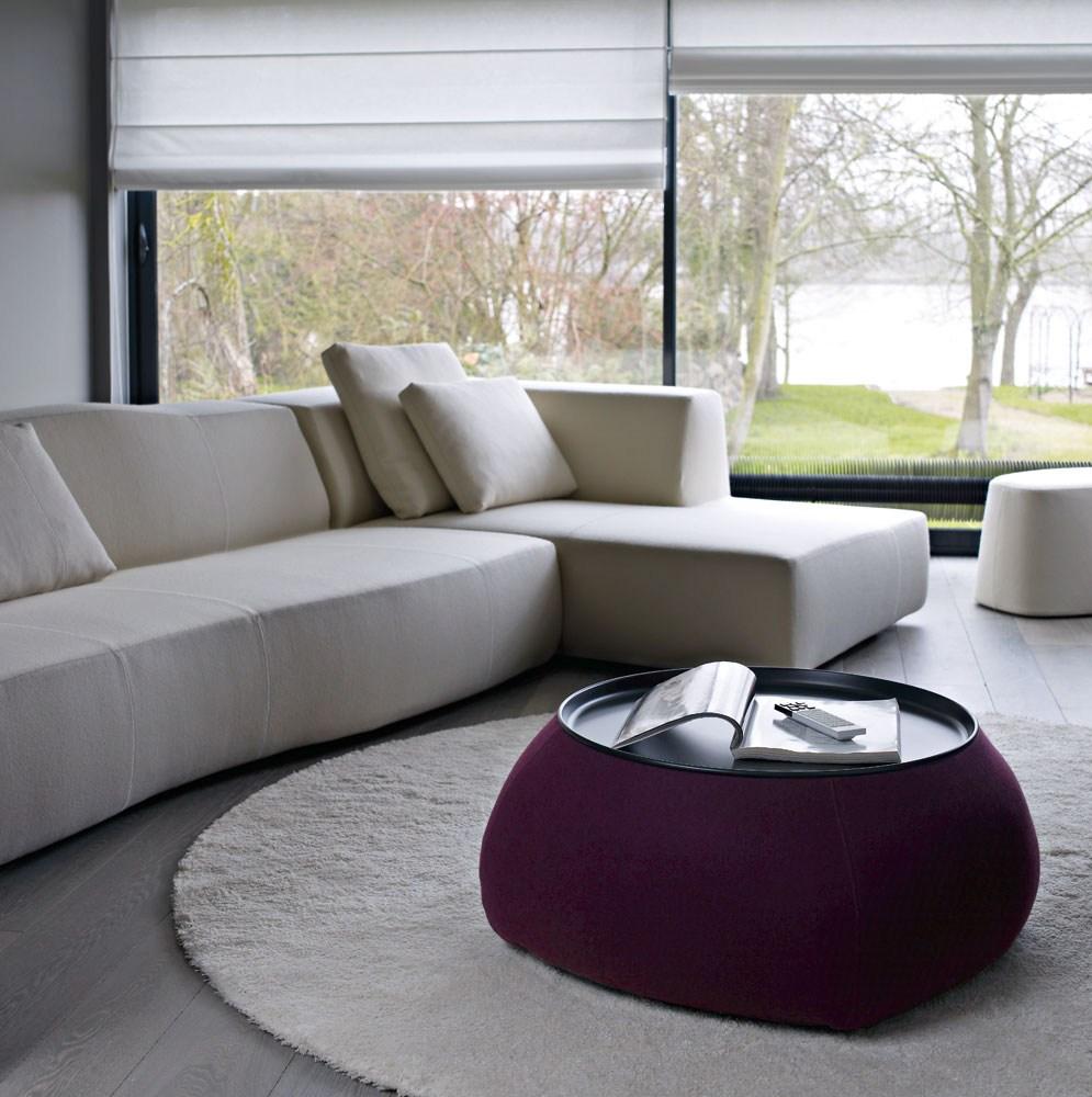 Round fabric coffee table | Fat Fat-lady Fat by B&B Italia