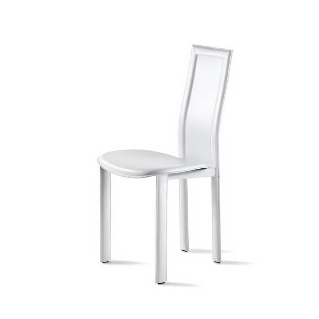 Leather chair | Lara by Cattelan Italia