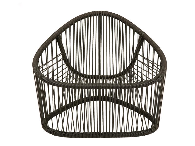 Stainless steel and PVC armchair | Club 1009 by Zanotta