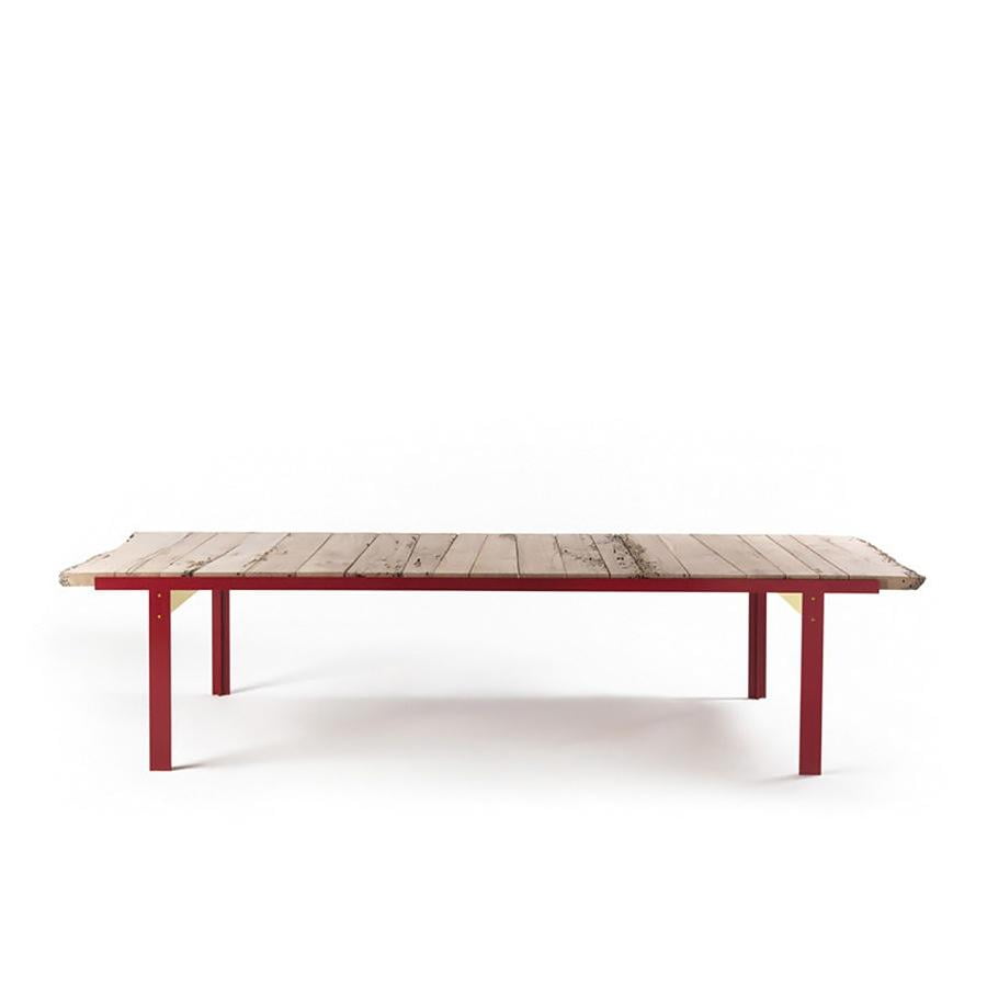 Rectangular wood table | Touch by Riva 1920