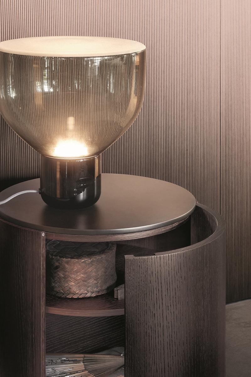Round bedside table | Top by Lema