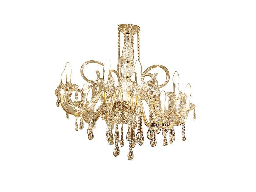 Pendant lamp with crystals | Reggenza Luxury by Barnini Oseo