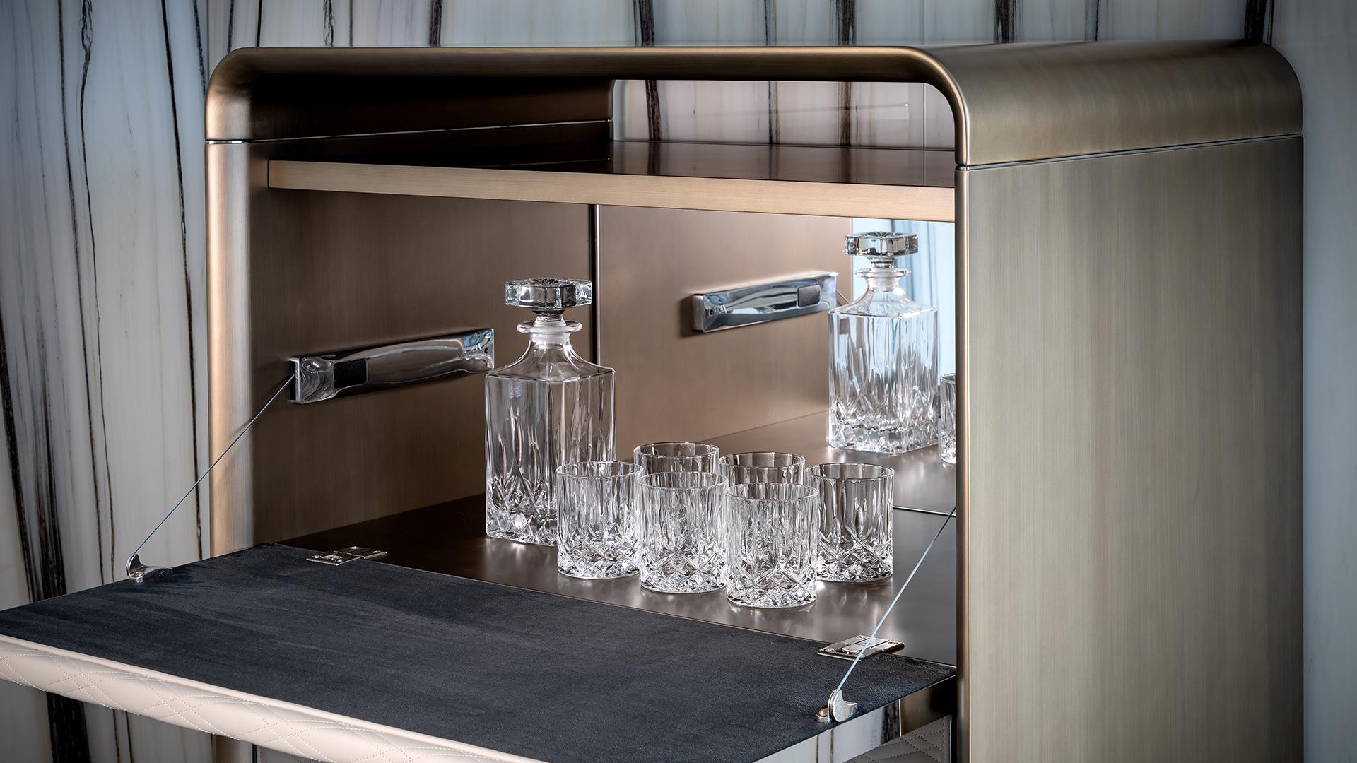 Wooden highboard | Oh by Reflex