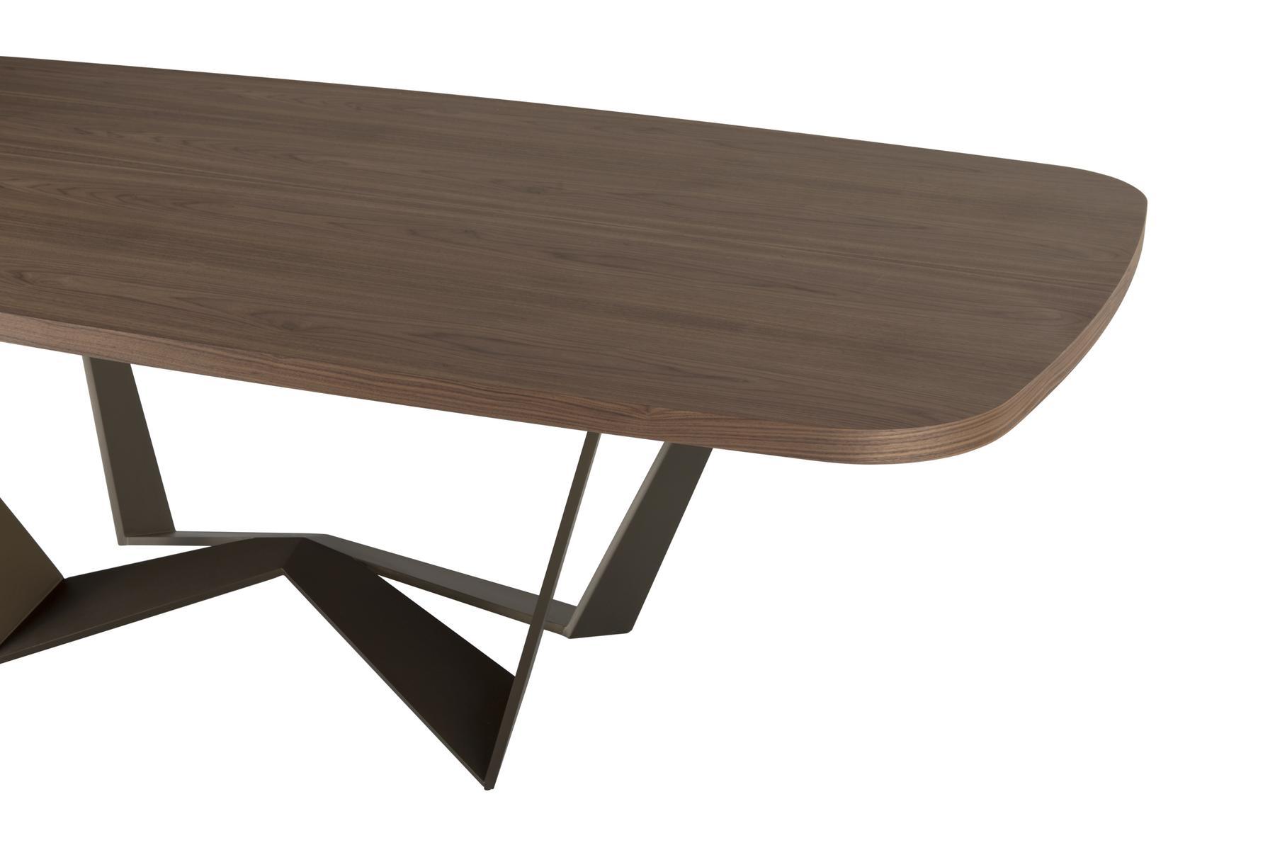 Rectangular walnut table | Reverse by Tonin Casa