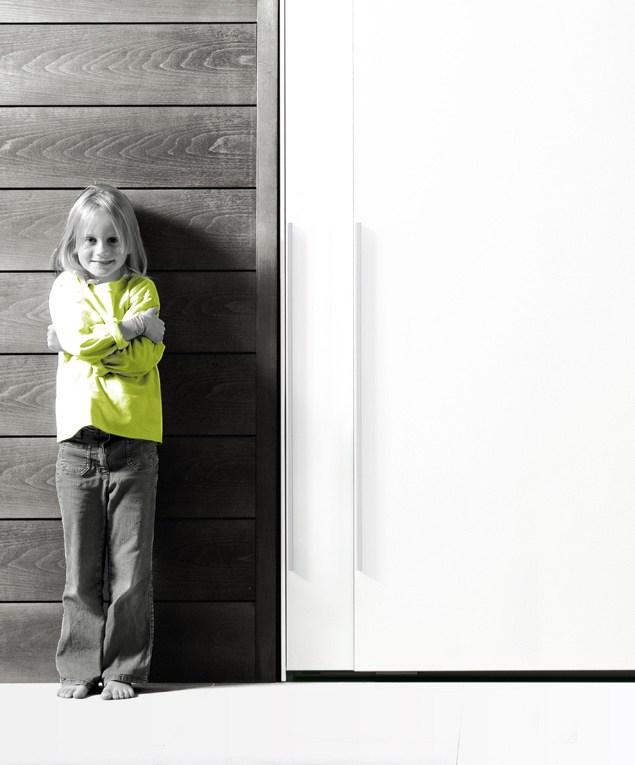 Wooden wardrobe | Club by Poliform