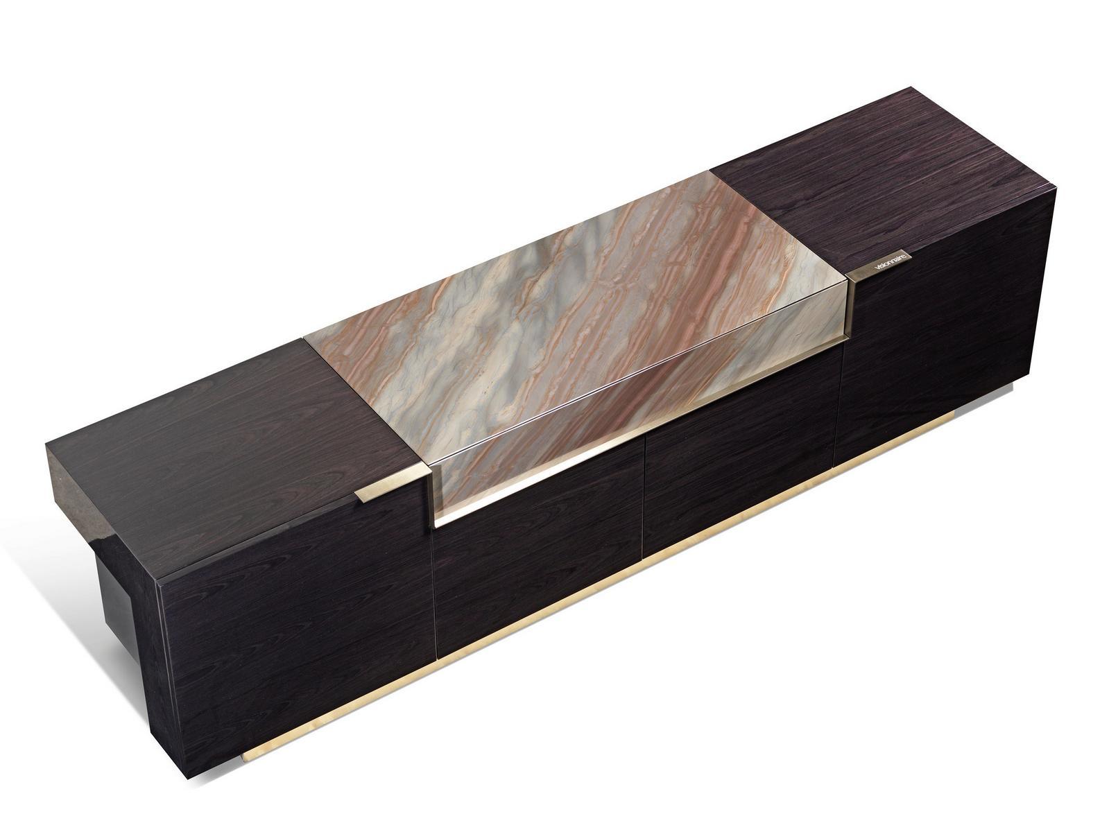 Wooden sideboard with drawers | Bronson by Visionnair