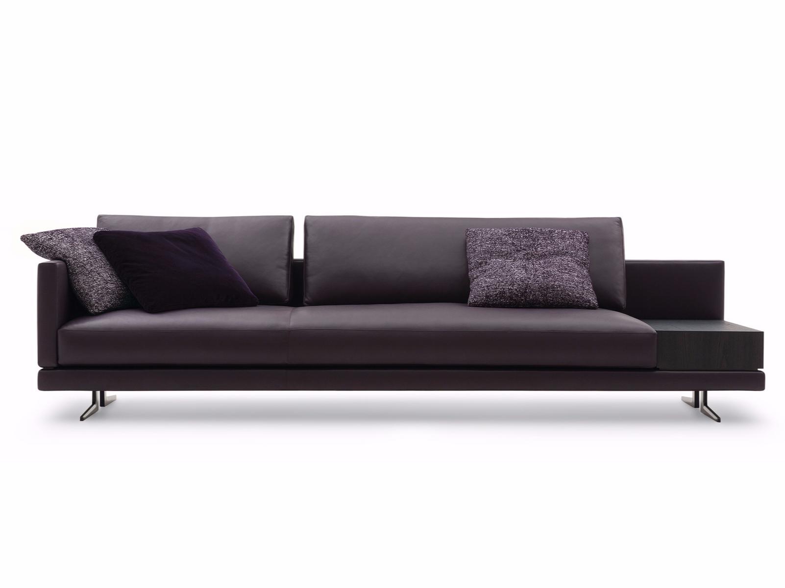 Upholstered fabric sofa | Mondrian by Poliform