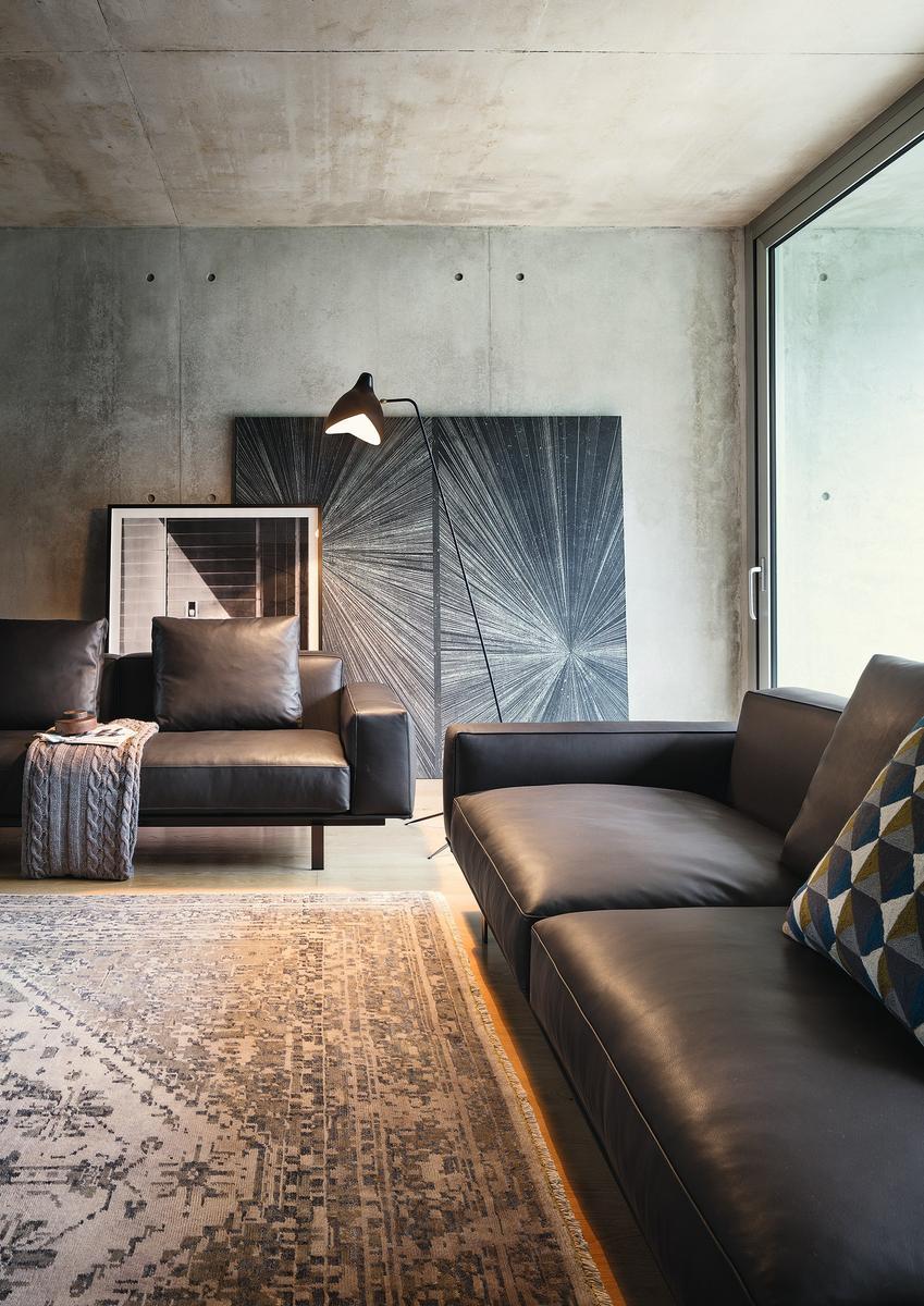 Fabric sofa | Yard by Lema