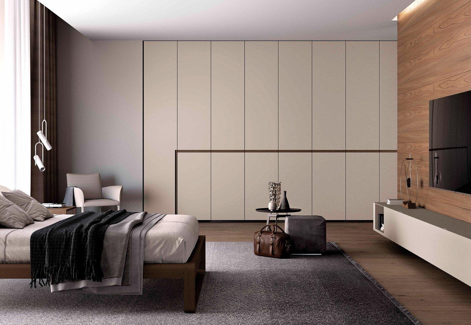 Sectional wooden wardrobe | Gap by Olivieri